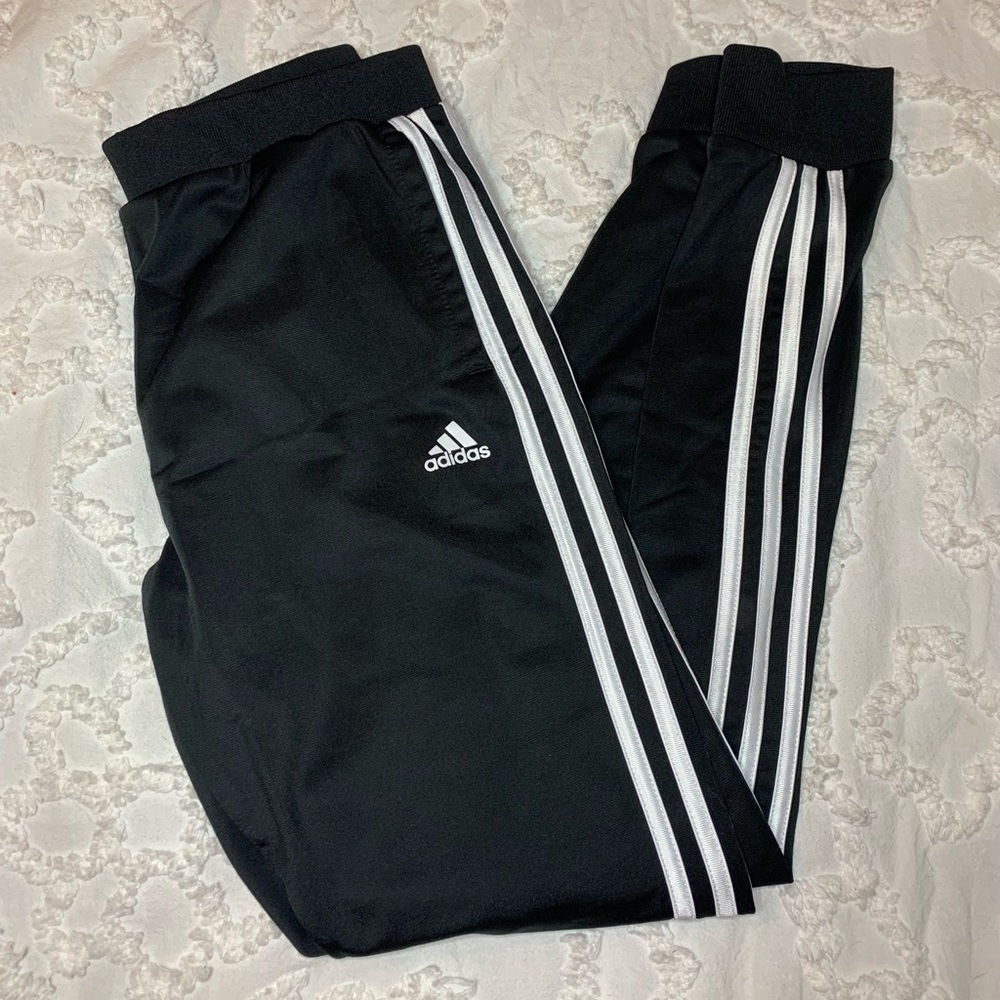 adidas striped joggers